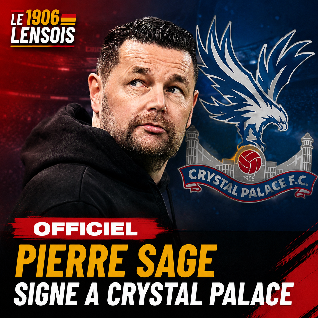 Officiel : Pierre Sage signe à Crystal Palace jusqu'en 2028
